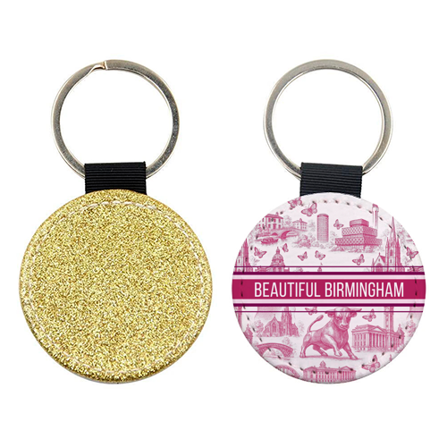 Beautiful Birmingham - keyring by Lilly Rose