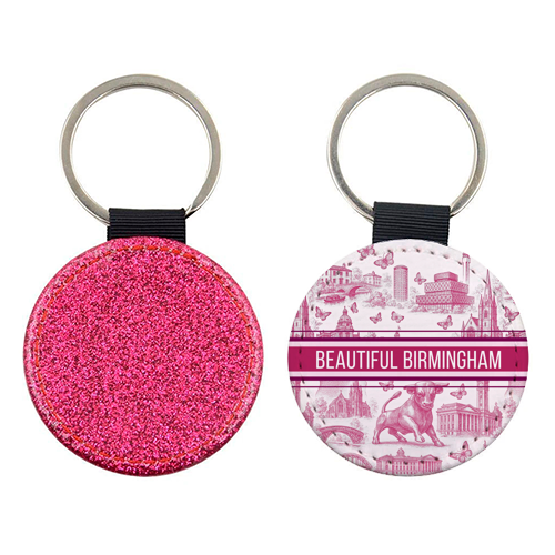 Beautiful Birmingham - keyring by Lilly Rose