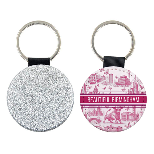 Beautiful Birmingham - keyring by Lilly Rose