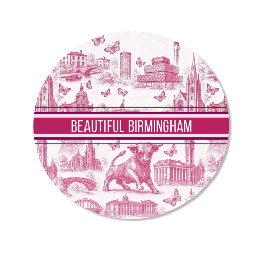 Beautiful Birmingham - Magnet by Lilly Rose