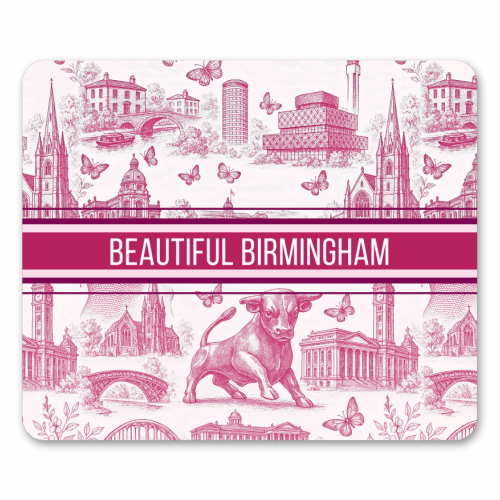 Beautiful Birmingham - mouse mat by Lilly Rose