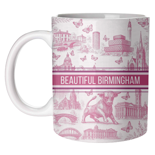 Beautiful Birmingham - unique mug by Lilly Rose