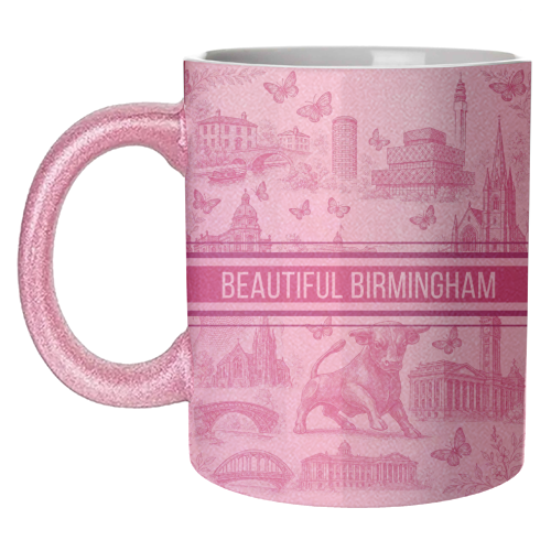 Beautiful Birmingham - unique mug by Lilly Rose