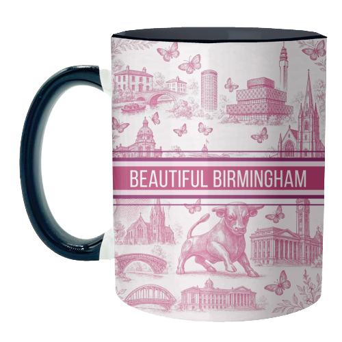 Beautiful Birmingham - unique mug by Lilly Rose