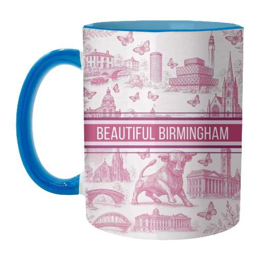 Beautiful Birmingham - unique mug by Lilly Rose