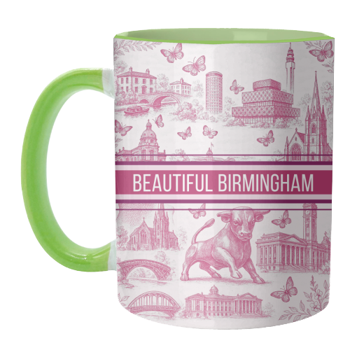 Beautiful Birmingham - unique mug by Lilly Rose