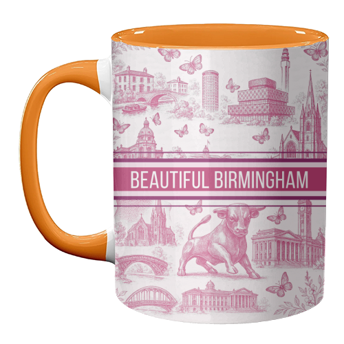 Beautiful Birmingham - unique mug by Lilly Rose