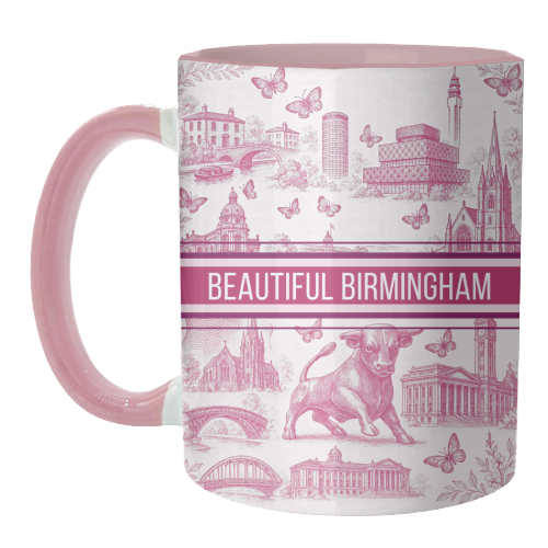 Beautiful Birmingham - unique mug by Lilly Rose