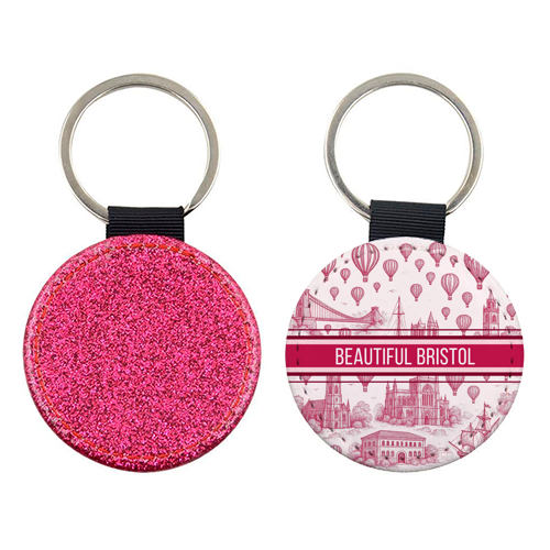 Beautiful Bristol - keyring by Lilly Rose
