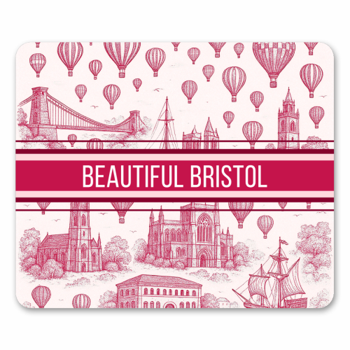 Beautiful Bristol - mouse mat by Lilly Rose