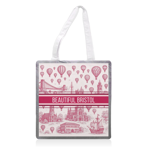 Beautiful Bristol - printed canvas tote bag by Lilly Rose