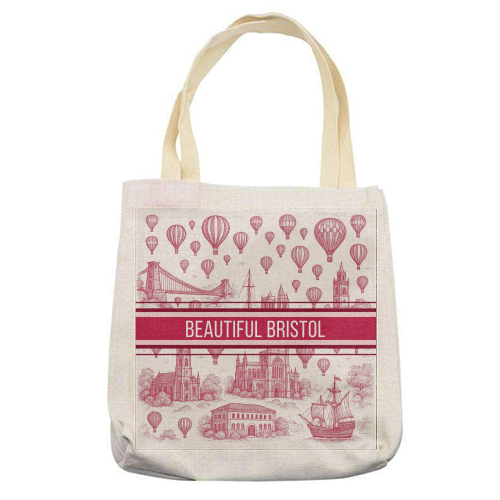 Beautiful Bristol - printed canvas tote bag by Lilly Rose