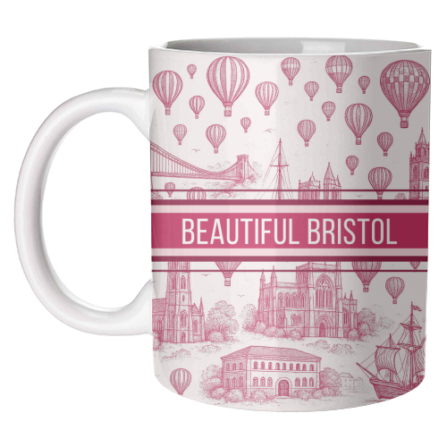 Beautiful Bristol - unique mug by Lilly Rose