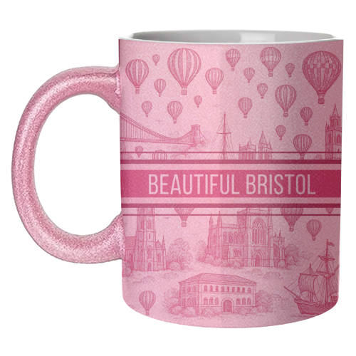 Beautiful Bristol - unique mug by Lilly Rose