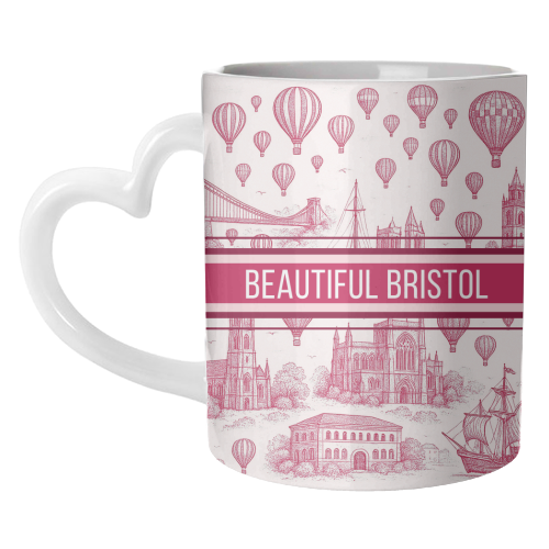 Beautiful Bristol - unique mug by Lilly Rose