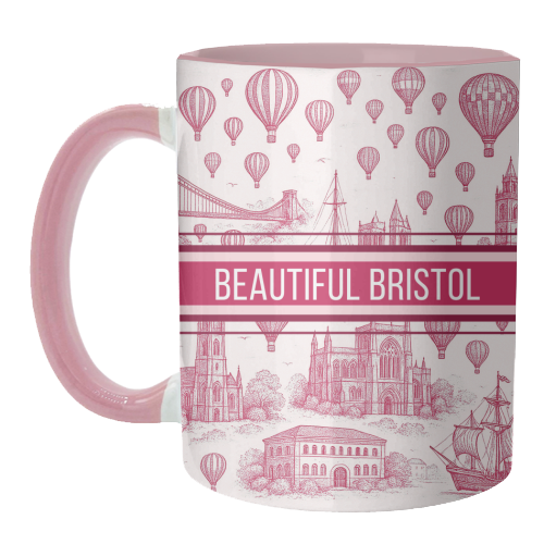 Beautiful Bristol - unique mug by Lilly Rose