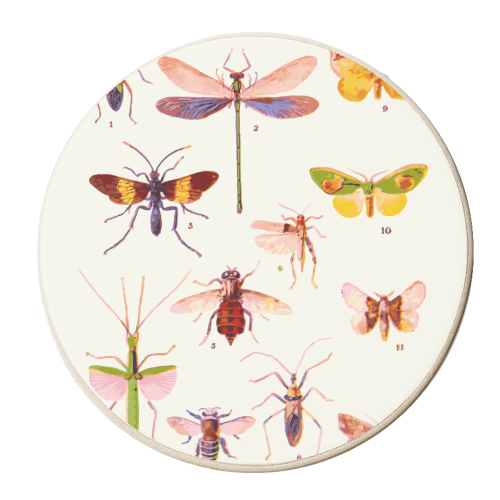 Beautiful Creatures # - personalised beer coaster by Uma Prabhakar Gokhale