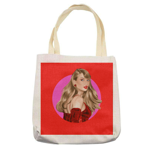 Beautiful Showgirl - printed canvas tote bag by Pink and Pip