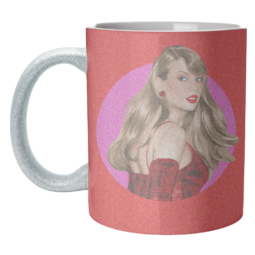 Beautiful Showgirl - unique mug by Pink and Pip
