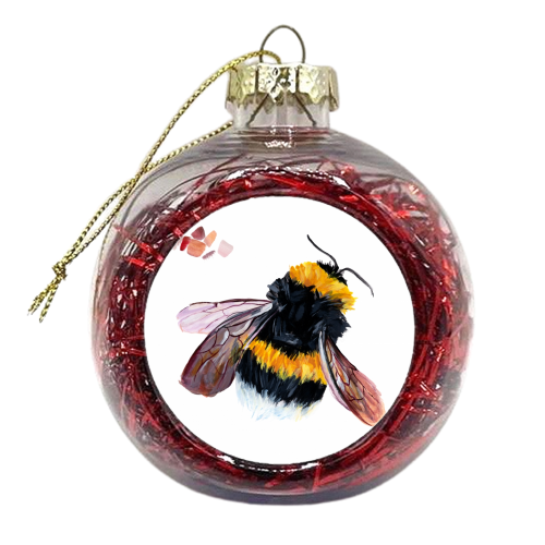 Bee - xmas bauble by Loren Harrison