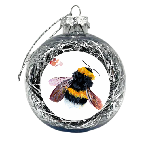 Bee - xmas bauble by Loren Harrison