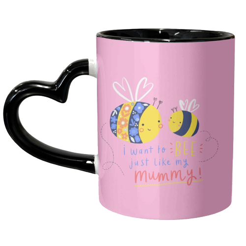 Bee like mummy - unique mug by Jess Moorhouse