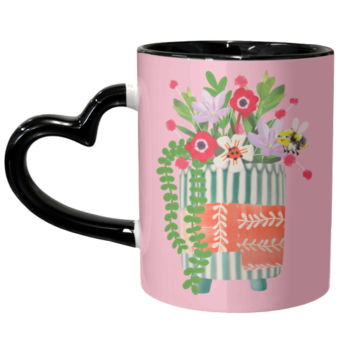 BEES KNEES - unique mug by Nichola Cowdery