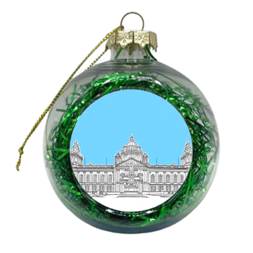 Belfast City Hall - xmas bauble by Adam Regester
