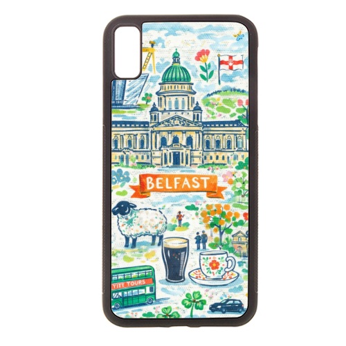 Belfast Painting - stylish phone case by Ms Doodle