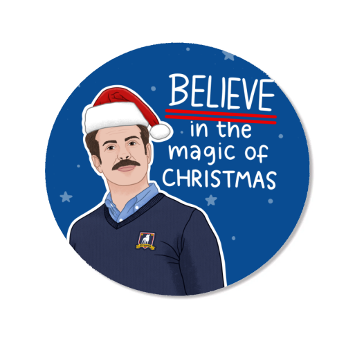 Believe in the magic of Christmas - Magnet by Loren Grosvenor