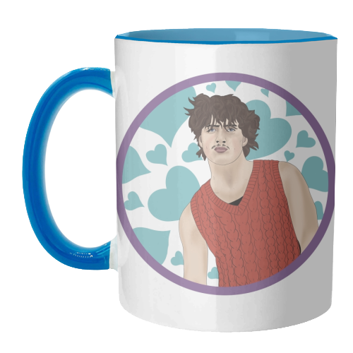Benson Boone Heart Print - unique mug by Drawings by Firefly