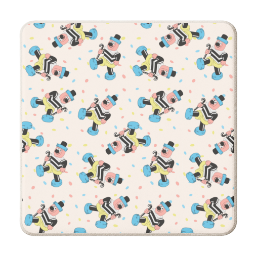 Bertie Bash - Allsorts Can Happen - personalised beer coaster by Lisa Wardle