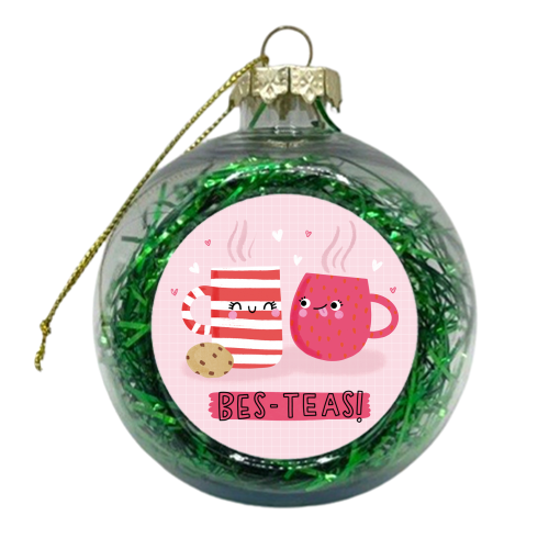 Bes-Teas! - xmas bauble by Jessica Moorhouse