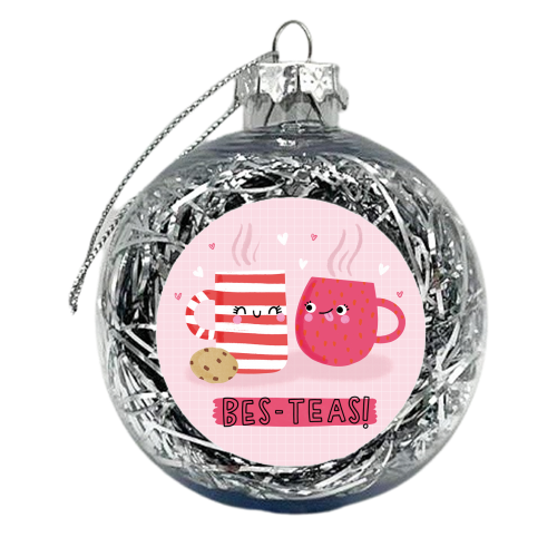 Bes-Teas! - xmas bauble by Jessica Moorhouse
