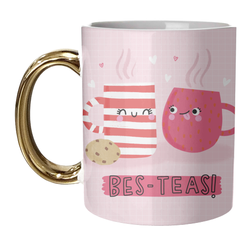 Bes-Teas! - unique mug by Jess Moorhouse
