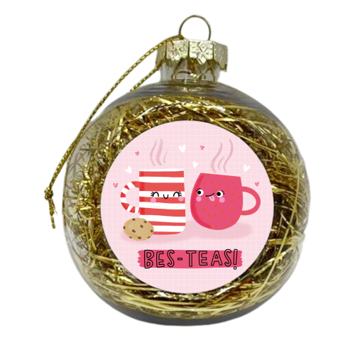 Bes-Teas! - xmas bauble by Jessica Moorhouse