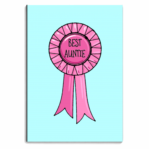 Best Auntie Rosette - personalised A4, A5, A6 notebook by Adam Regester