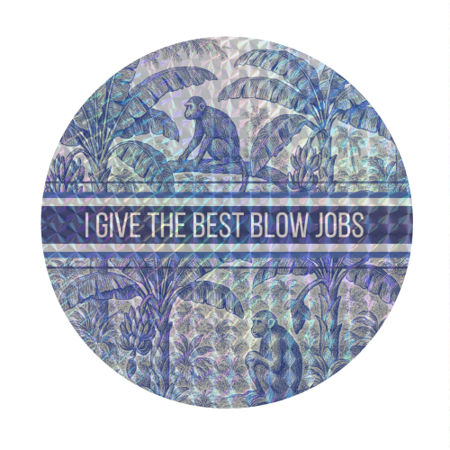 Best Blow Jobs - Circle Sticker by Lilly Rose