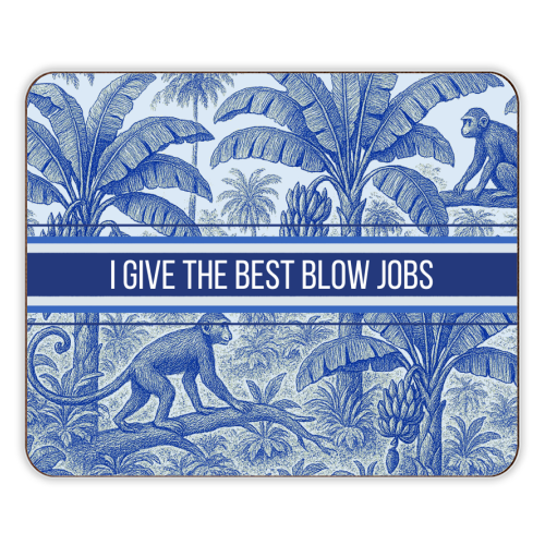 Best Blow Jobs - designer placemat by Lilly Rose