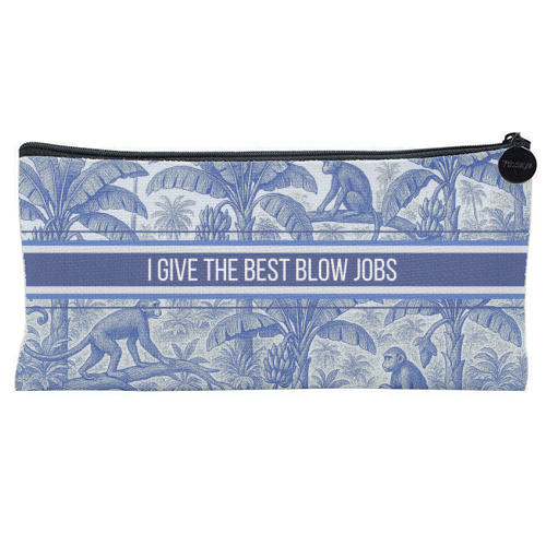 Best Blow Jobs - flat pencil case by Lilly Rose