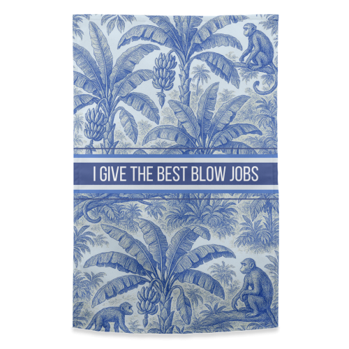 Best Blow Jobs - funny tea towel by Lilly Rose
