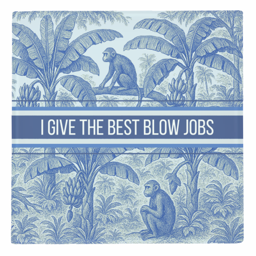 Best Blow Jobs - personalised beer coaster by Lilly Rose