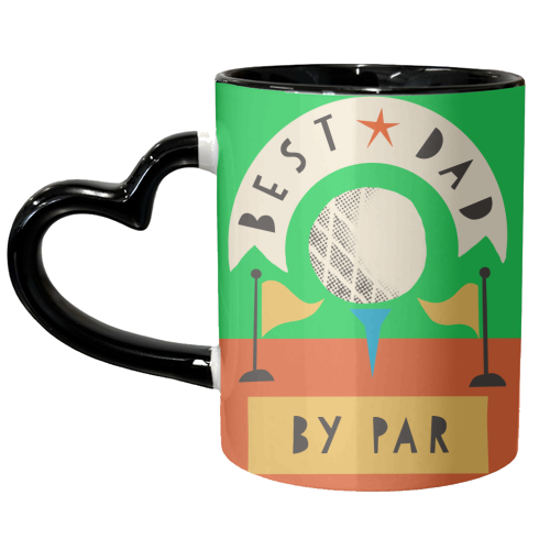 Best Dad Golf Design - unique mug by AbiGoLucky