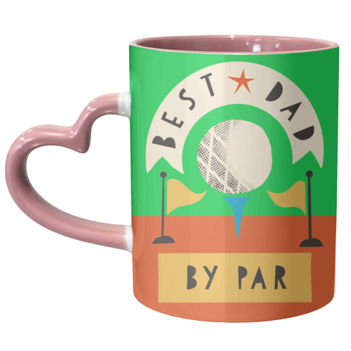 Best Dad Golf Design - unique mug by AbiGoLucky