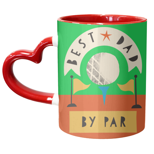 Best Dad Golf Design - unique mug by AbiGoLucky