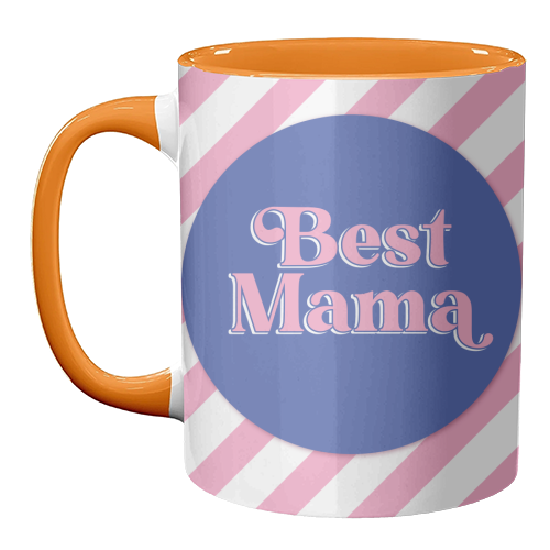 Best Mama - unique mug by Mad Philomena