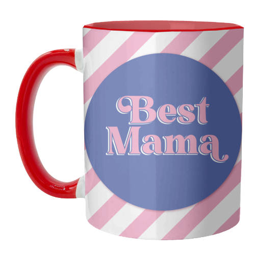 Best Mama - unique mug by Mad Philomena
