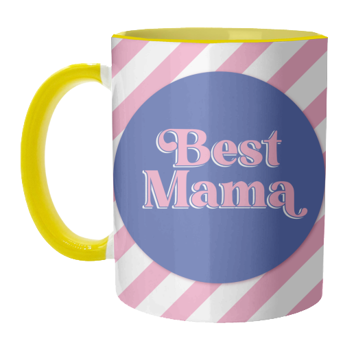 Best Mama - unique mug by Mad Philomena