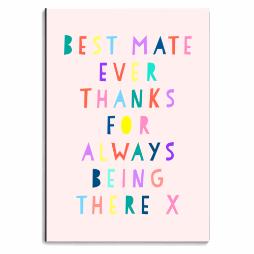 Best Mate Ever - personalised A4, A5, A6 notebook by Adam Regester