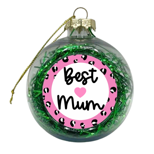 Best Mum - xmas bauble by Adam Regester